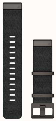 Garmin QuickFit 22 MARQ Strap Only Black Jacquard-weave Strap 010-12738-03