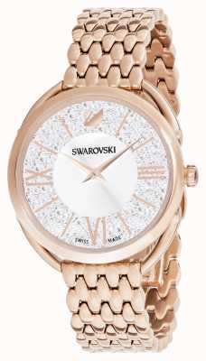 Swarovski | Crystalline Glam | Rose Gold Plated Bracelet | Silver Dial 5452465