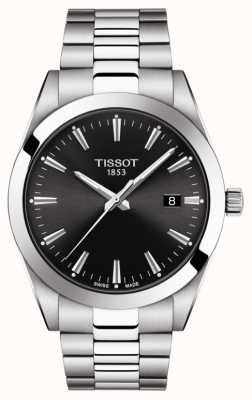 Tissot | Gentleman | Stainless Steel Bracelet | Black Dial | T1274101105100