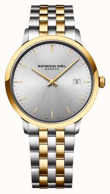 Raymond Weil | Men's Toccata | Two-Tone Stainless Steel | Silver Dial | 5485-STP-65001