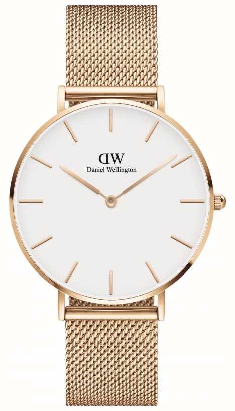 Daniel wellington clearance rose gold mesh