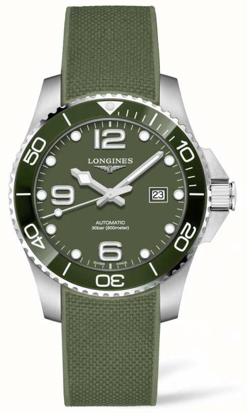 longines hydroconquest 39mm green