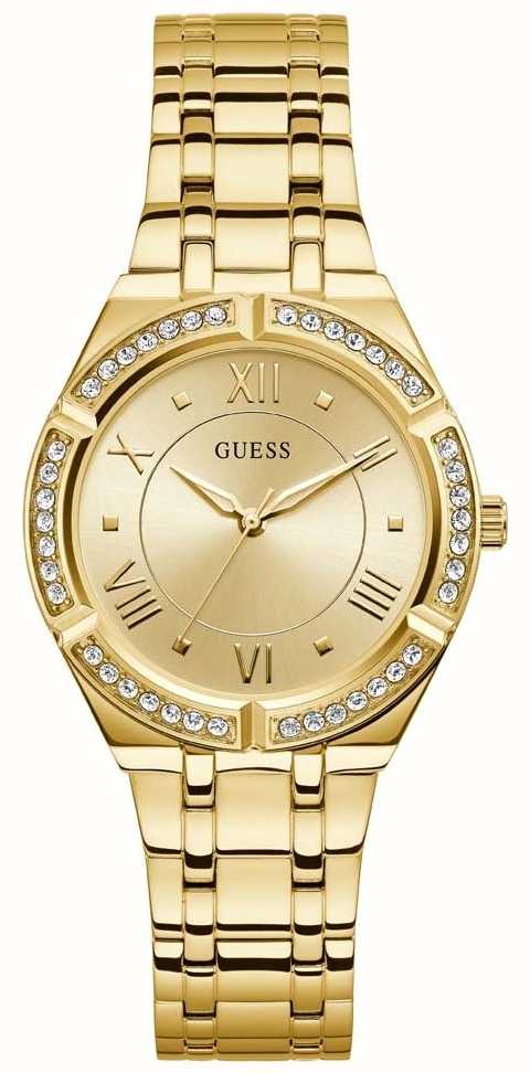 guess watches for women gold