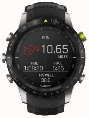 Garmin MARQ Athlete GPS Smartwatch | Black Rubber Strap 010-02006-16