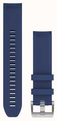 Garmin QuickFit 22 MARQ Navy Blue Rubber Strap Only 010-12738-18