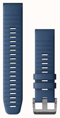Garmin QuickFit 22 Blue Silicone Strap Only 010-12863-21