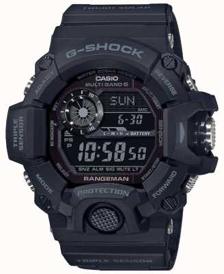 Casio G-Shock Rangeman | Blackout Tough Solar Radio Controlled | GW-9400-1BER