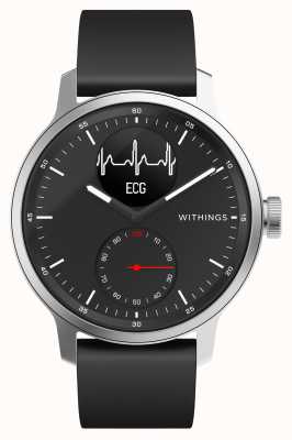 Withings Scanwatch 42mm Black - Hybrid Smartwatch with ECG HWA09-MODEL 4-ALL-INT