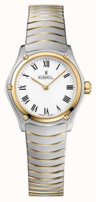EBEL Sport Classic Mini (24mm) White Dial / 18K Gold & Stainless Steel 1216384A
