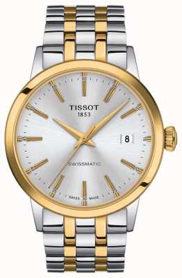 Tissot Swissmatic | Silver Dial Two Tone Stainless Steel Bracelet T1294072203101