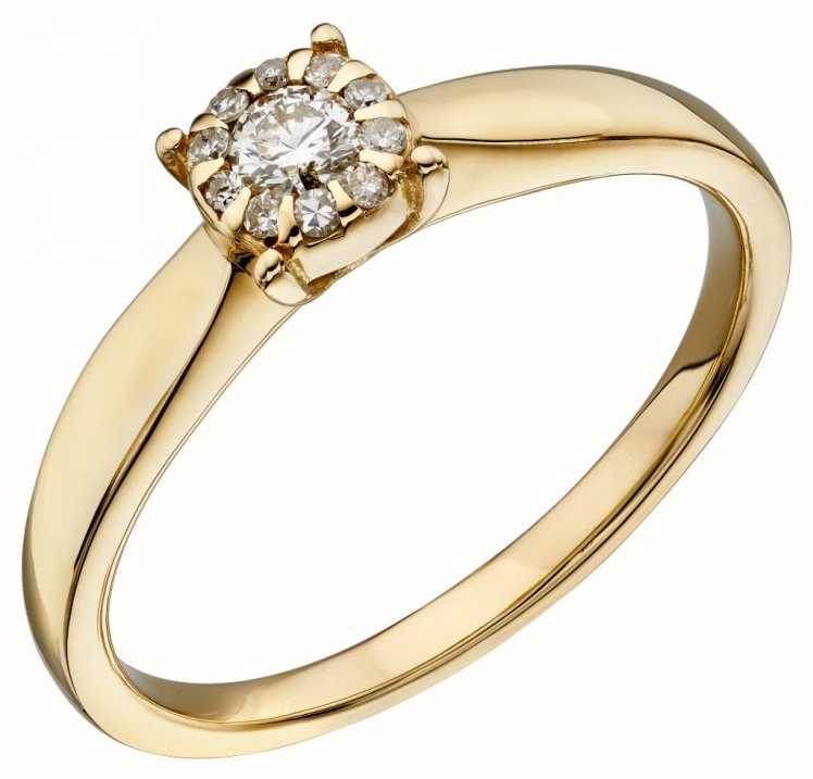 Gold Diamond Ring, A 1.5 Carat 10k Yellow Gold Diamond Ring. - Etsy UK |  Yellow gold diamond ring, Gold diamond rings, Gold diamond