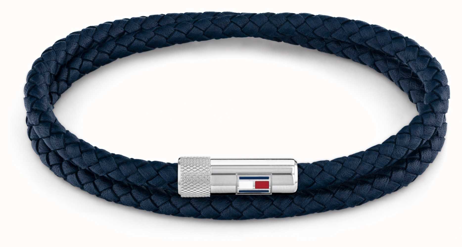 Tommy Hilfiger Braided Bracelet Blue