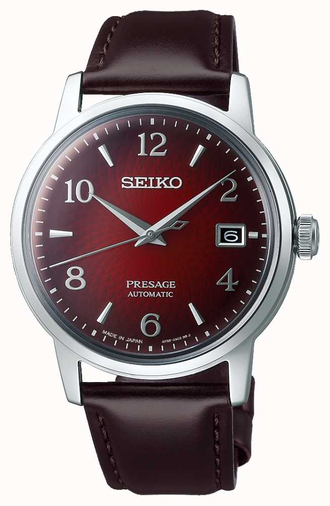 Seiko Presage | Negroni | Automatic | Red Dial | Cocktail SRPE41J1 - First  Class Watches™ IRL