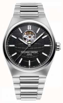 Frederique Constant Highlife Heartbeat Auto | Steel Bracelet | Black Dial FC-310B4NH6B