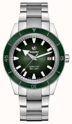 RADO Captain Cook Automatic (42mm) Green Dial / 3-Link Stainless Steel Bracelet R32105313