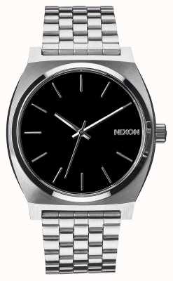 Nixon Time Teller | Black | Stainless Steel Bracelet | Black Dial A045-000-00