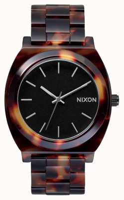 Nixon Time Teller Acetate | Tortoise | Black Dial A327-646-00