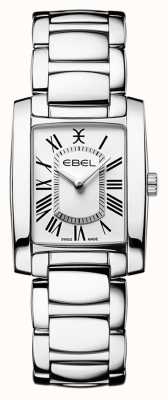 EBEL Women's Brasilia | Stainless Steel Bracelet | White Dial 1216461