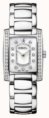 EBEL Women's Brasilia | Stainless Steel Bracelet | Mother Or Pearl Dial 1216463