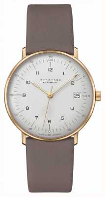 Junghans Max Bill | Kleine | Automatic | Grey Leather Strap 27/7108.02