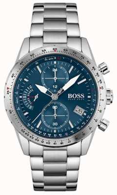 BOSS | Pilot Edition | Men's | Stainless Steel Bracelet | Blue Dial | 1513850
