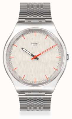 Swatch TIMETRIC | Grey Stainless Steel Bracelet | Grey Dial SS07S113GG