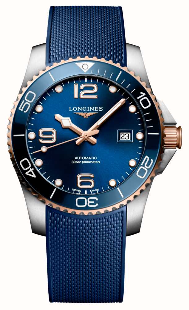 LONGINES HydroConquest Automatic 41mm Blue Rubber Strap L37813989