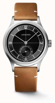 LONGINES Heritage Classic Brown Leather Strap L28284532