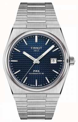 Tissot PRX 40 205 | 40mm Powermatic 80 | Blue Dial | Stainless Steel T1374071104100