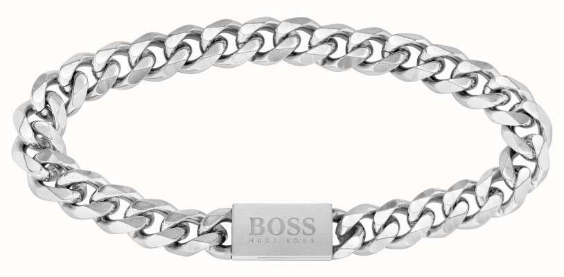 BOSS Jewellery Chain Link Bracelet Stainless Steel 1580144M
