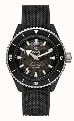 RADO Captain Cook High-Tech Ceramic Black Rubber R32127156