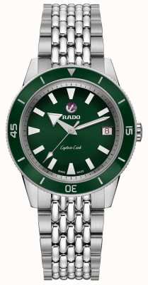 RADO 'Captain Cook' Automatic Stainless Steel Bracelet Green Dial R32500328