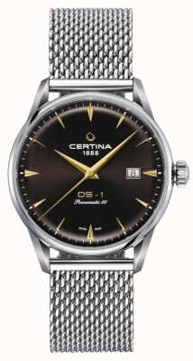 Certina DS-1 Powermatic 80 Brown Dial Watch C0298071129102