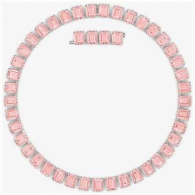 Swarovski Millenia Octagon Rose Pink Crystal Necklace 5608807