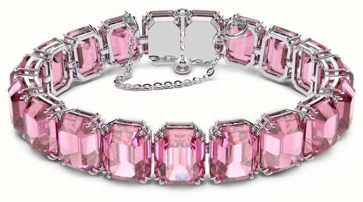 Swarovski Millenia Octagon Rose Pink Stone Bracelet 5610363