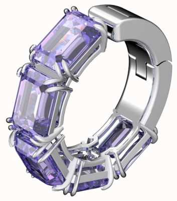 Swarovski Millenia Purple Octagon Crystal Single Ear Cuff 5612669