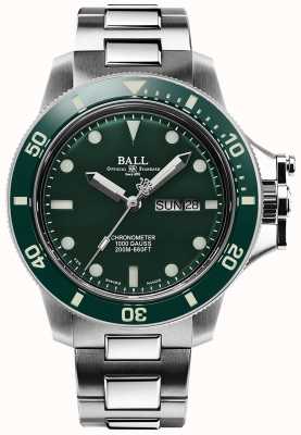 Ball Watch Company Men's Engineer Hydrocarbon Original (43mm) Green Dial DM2218B-S2CJ-GR