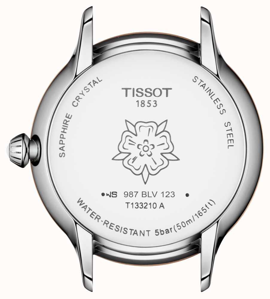 Tissot Odaci-T Sectioned Silver Dial Cream Leather Strap T1332102603100 ...