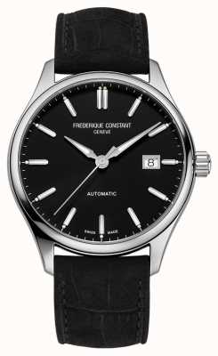 Frederique Constant Classic Index 40 mm Black Leather Strap FC-303NB5B6