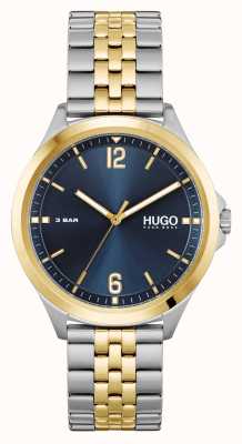 HUGO #SUIT Business | Blue Dial | Two Tone Steel Bracelet 1530219