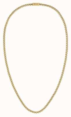 BOSS Jewellery Chain For Him Gold IP Necklace 1580173