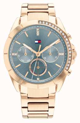 Tommy Hilfiger Kennedy Sport Two Tone Blue Dial 1782386