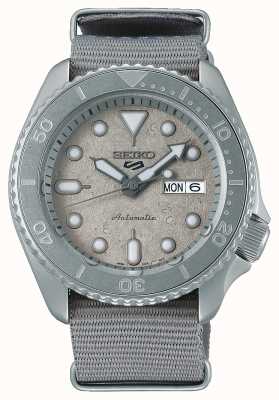 Seiko 5 Sport Cement Collection Nato 42.5 mm Watch SRPG61K1