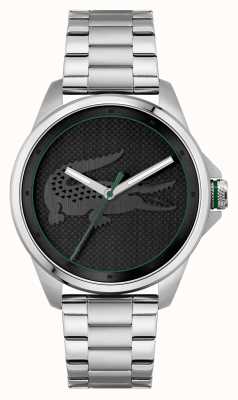 Lacoste LE CROC Black Dial Stainless Steel Bracelet 2011131