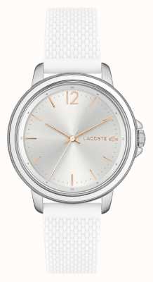 Lacoste SLICE Women's White Silicone Watch 2001197