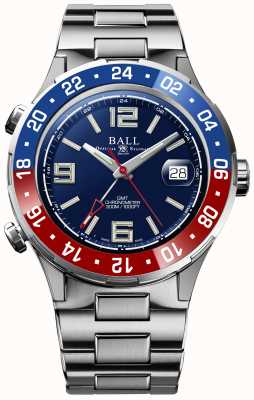 Ball Watch Company Roadmaster Pilot GMT Limited Edition Blue Dial DG3038A-S2C-BE