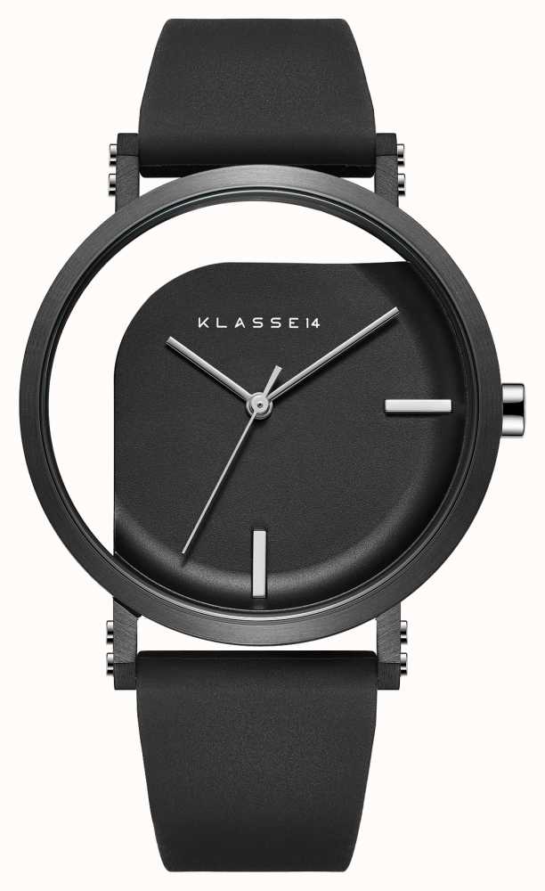 Klasse14 Imperfect Angle 40mm Black Silicone Strap WIM19BK011M