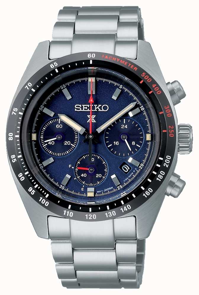 Seiko Prospex Speedtimer 1969 Reissue Solar Chronograph Watch SSC815P1 -  First Class Watches™ IRL