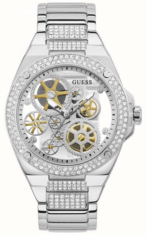 guess transparent watch