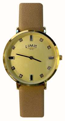 Limit Classic Crystal Dial / Tan Leather 60157.37